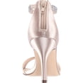 thumbnail image 2 of Nina Womens Volanda Satin Embellished Dress Sandals, 2 of 4