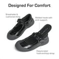 thumbnail image 3 of DREAM PAIRS Girls Kids Mary Jane School Uniform Toe-protective Shoes Soft Flats Toddler Little Kid, 3 of 6