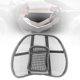 thumbnail image 1 of Riwesomey Cojín lumbar con soporte para la espalda de malla con masaje para oficina, hogar, asiento de coche, silla, almohadilla de ventilación Cámaras de salpicadero de coche, 1 of 1