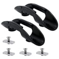 thumbnail image 1 of 2x Universal paddle Holder Clips Oars Keeper Marine Boat Reemplazo W / Tornillos Junta Canoa de montaje y fácil para remo Dingh Cola Clips de soporte de paleta de kayak, 1 of 3