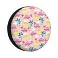 thumbnail image 1 of Fotbe Dinosaur Funda de Llanta de Repuesto con Estampado, Engrosada, Ajuste Universal para Jeep, Remolque, RV, SUV, Camión-16 inch, 1 of 6