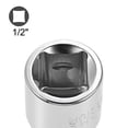thumbnail image 4 of Uxcell 4pcs 1/2" Drive (F) x 3/8" (M) Socket Reducer Adapters, Female to Male, Cr-V Steel(Silver), 4 of 5