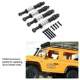 thumbnail image 4 of Ruiboury 4pcs Smooth Front Rear Shock Absorber For MN 1/12 D90 RC Car Accessories Red, 4 of 6