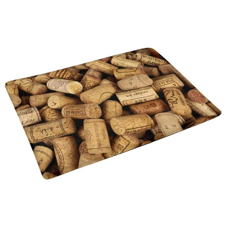 Pop Wine Corks Door Mat Home Decor Indoor Entrance Doormat 30x18