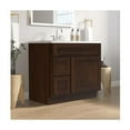 thumbnail image 6 of Vanity Art VA4036-2LB 36 in. Vanity Cabinet with Knockdown, Brown, 6 of 6
