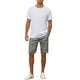 thumbnail image 2 of Pantalones cortos de hombre INSPIRE CHIC con estampado de animal, cierre de cremallera, corte regular, pantalones cortos de vestir casuales 34, estampado de guepardo, 2 of 5
