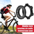 thumbnail image 3 of Bicicleta Perno de disco de freno de conversión de bloqueo central de MTB Rotor de bloqueo central (negro) Likrtyny Accesorios para bicicletas, 3 of 9