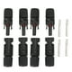 thumbnail image 3 of 10 juegos de conectores de cable de panel solar a prueba de agua, a prueba de polvo, resistente a los rayos UV, kit de conectores macho y hembra, 3 of 10