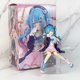 thumbnail image 1 of Figura de Hatsune Miku, traje de marinero, adorno de belleza bidimensional, modelo escénico sentado presionando fideos instantáneos, muñeca, 1 of 5