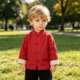 thumbnail image 2 of JUMEYU Boys T Shirts Toddler Clothes Boys Shirts Long Sleeve Cartoons Printed Tees for Boys T Shirt Spring/Fall Size 11-12 (Red,11-12 Years), 2 of 6