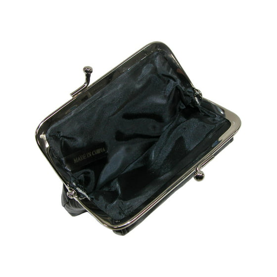 CTM - Size one size Leather Double Compartment Coin Purse - www.lvbagssale.com