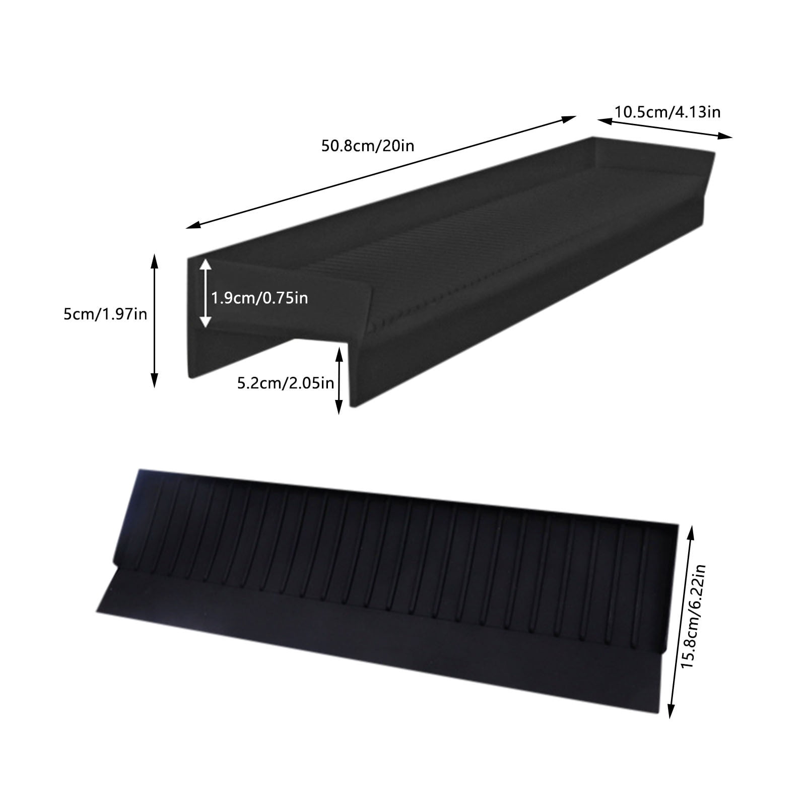 Silicone Edge and Corner Guards Multipurpose Protective Strips for Bathtub Countertop Kitchen
