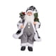 thumbnail image 4 of Figura de Papá Noel decorativa para Navidad, juguete de muñeca, regalo para adultos, bonita Cuadros blancos y negros, 4 of 9