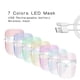 thumbnail image 5 of Máscara Facial Led De 7 Colores, Máscara Led Coreana Para Terapia De Fotones, Máquina Para Terapia De Luz, Máscara Para El Acné, Máscara Led De Belleza Para El Cuello Yuarrent CE002059-00, 5 of 7