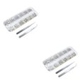 thumbnail image 2 of Minnieouse Micro Nail Beads Crystal Rhinestones Professional DIY Stone Versatile Usages Eye-catching Gravel Supplies for Home Use AB pinza plateada 2 2Conjunto, 2 of 6