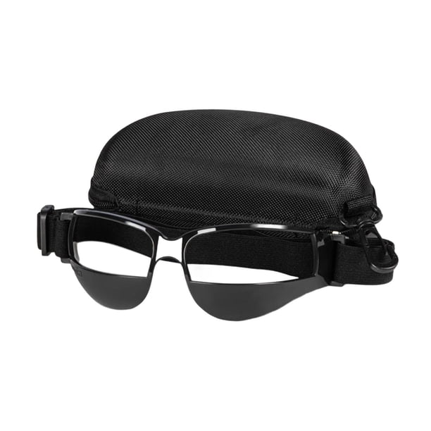 Gafas de Baloncesto Lentes de Drible Gafas Deportivas Gafas de Protección Material PP Elástico Correa Regulable Uso para Práctica Regalo Adultos 17cmx
