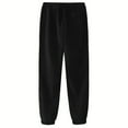 thumbnail image 4 of BUIGTTKLOP Mens Pants High Waisted Lounge Pants Straight Leg Loose Fitted Trousers with Pockets, 4 of 5