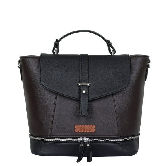 Sishka Brown Backpack for Women – Multi-Use Vegan Leather Purse, Shoulder Bag & Handbag for Work, Daily Use & Travel