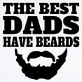 thumbnail image 2 of CafePress - The Best Dads Have Beards Body Suit - Baby Light Bodysuit, Size Newborn - 24 Months, 2 of 4