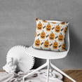 thumbnail image 4 of Halloween Throw Pillow Cases Happy Halloween Halloween Pumpkin Pillow Cover Sofa Bed Throw Cushion Cover for Living Room Decor,20x20 Inch (2Pcs), 4 of 6
