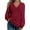 Red, variant on CASSIE LIZ Womens Sweaters Plus Size Long Sleeve Sweatshirts Fall V Neck Black Tops Fashion Knit Collar Shirts Loose Fit Lapel Pullovers Winter Casual Dressy XL 14W 16W