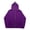 Purple, variant on Dagugfen Sweatshirts for Men with Hooded Long Sleeve Full Zip up Cinch Cuff Loose Fitted Sports Casual Sweatshirts with Pockets(XXS,White)