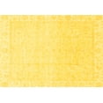thumbnail image 1 of Ahgly Company Indoor Rectangle Abstract Yellow Modern Area Rugs, 2' x 4', 1 of 4