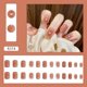 thumbnail image 1 of Press on Nails Uñas postizas europeas Press on Nails Sello UV Brillante Cobertura total Uñas postizas artificiales Uñas para mujeres, 1 of 5