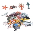 thumbnail image 1 of Juguetes en miniatura, 48 piezas de animales marinos, juguetes de plástico, animales marinos, animales pequeños, juguetes de estética elegante, 1 of 14