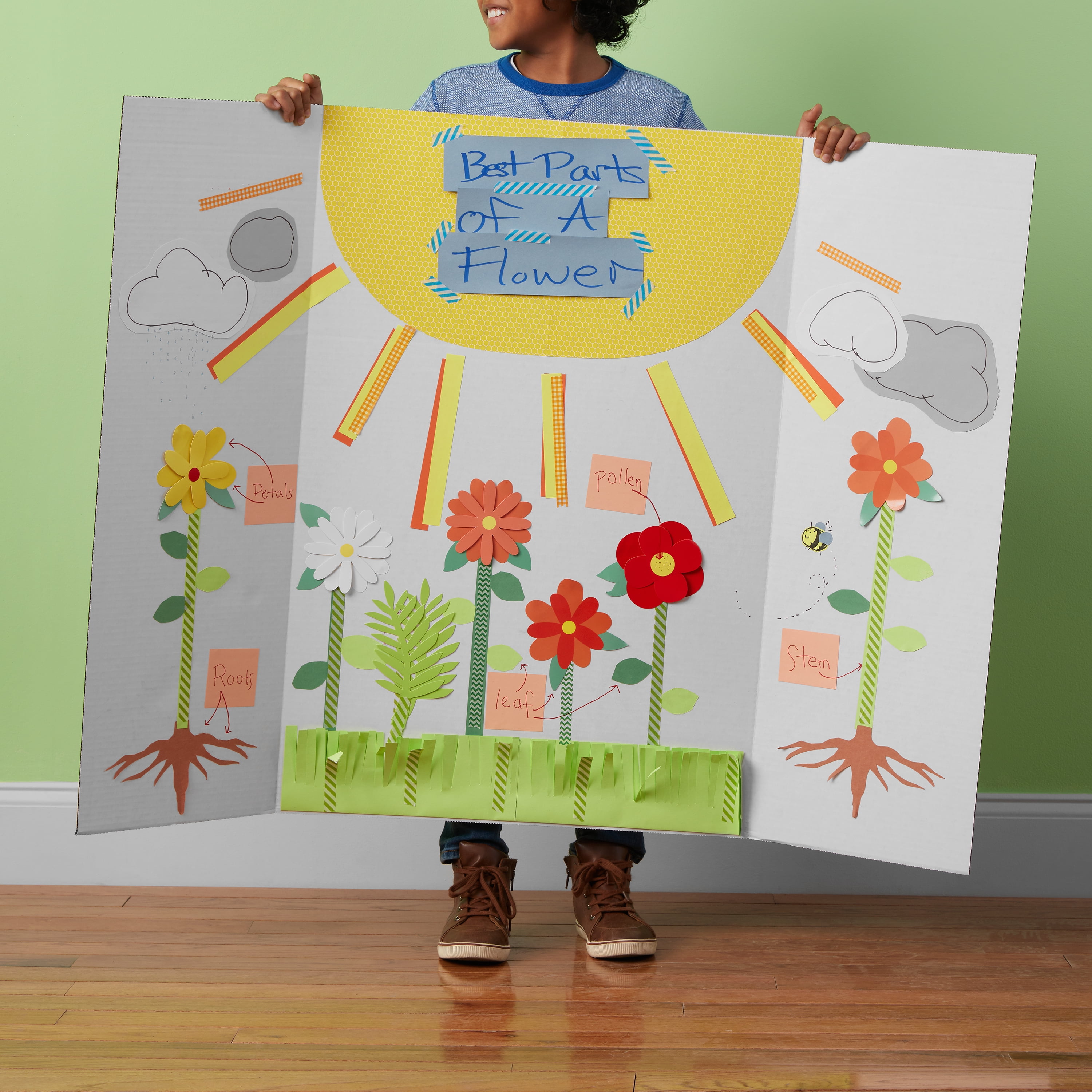 Tri Fold Poster Board Walmart