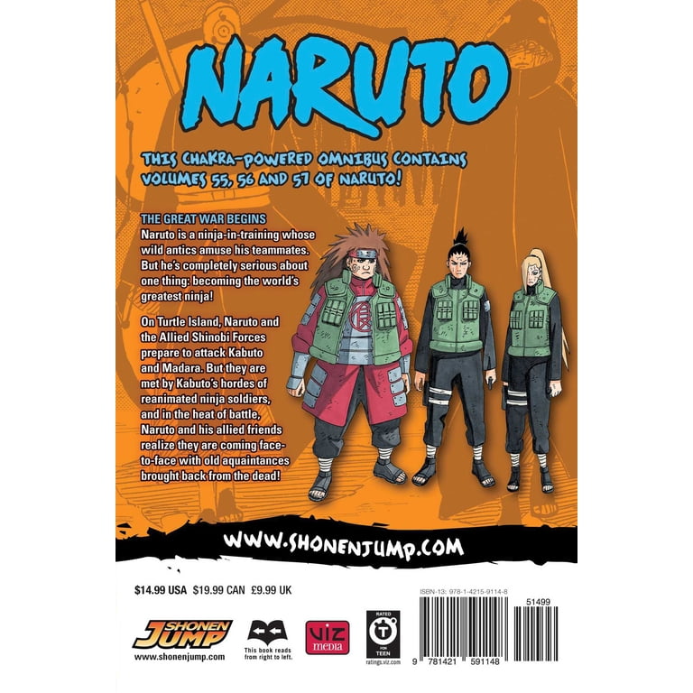 Naruto (3-In-1 Edition) Naruto (3-In-1 Edition), Vol. 19: Includes
