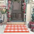 thumbnail image 5 of FeiFu Autumn Outdoor Rug Halloween Thanksgiving Decorative Floor Mat with Red Edge Wear Proof Mat for Patio Porch Entryway Enhancing Holiday Outdoor Decor, 5 of 6