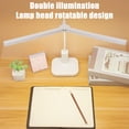 thumbnail image 4 of Clearance!Foldable LED Curved Desk Lamp with USB Charging Port-Adjustable Angle Bedside Reading Light for Students,Office & Home Workspace, 4 of 7
