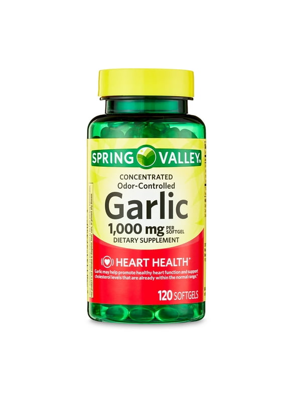 Garlic Pills in Herbal Supplements