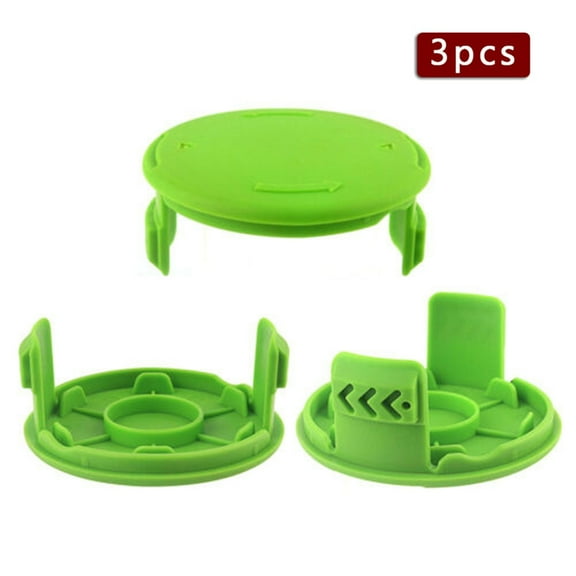 For 3PCS Replacement Spool Cap Cover 3411546A-6.065 String Trimmer Parts Compatible with Greenworks 21332 21222A 21602 21062 21132 21242 21282 21312 21302 21342 21362 21262