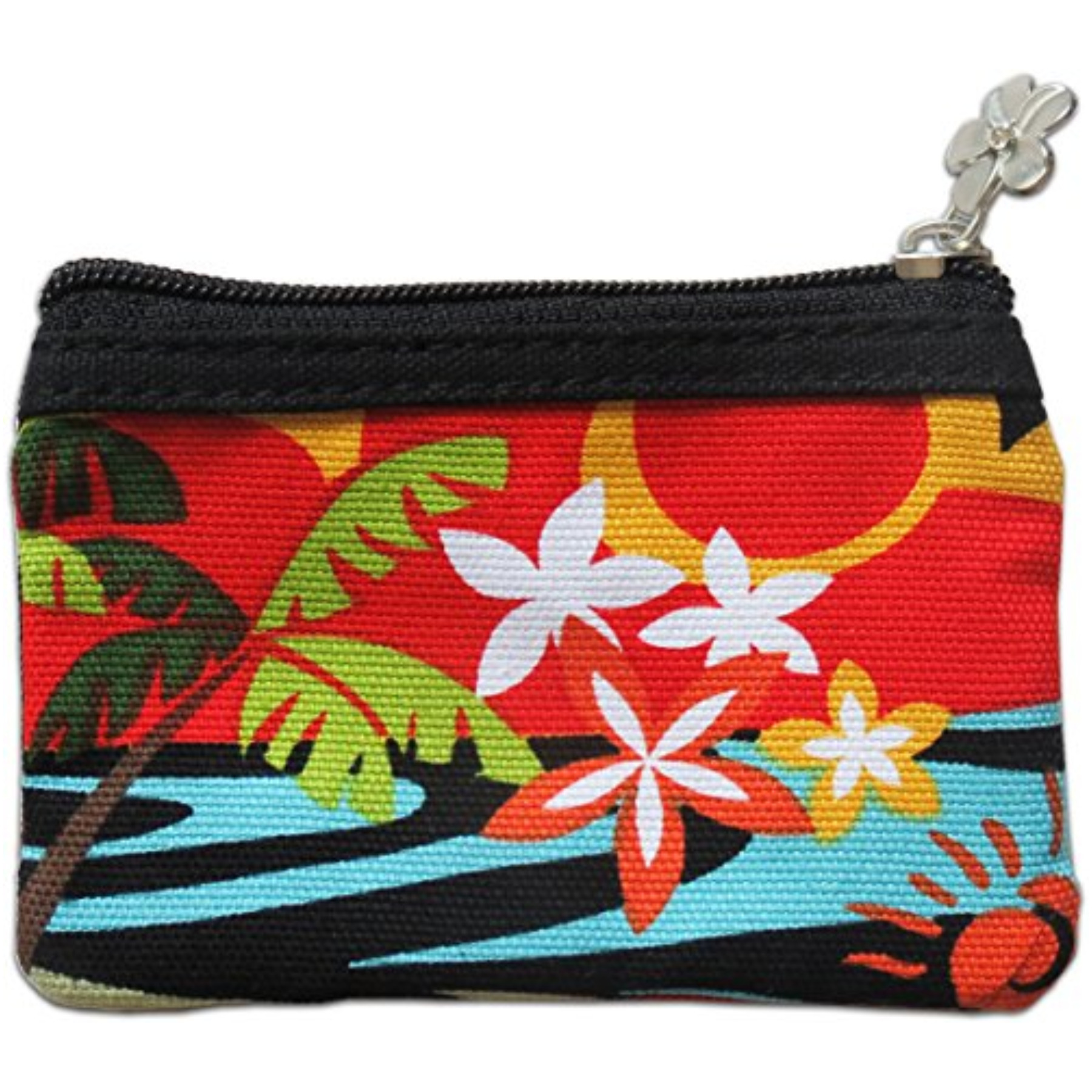 Tropical Hula Hawaii Coin Purse 3.5" X 5"