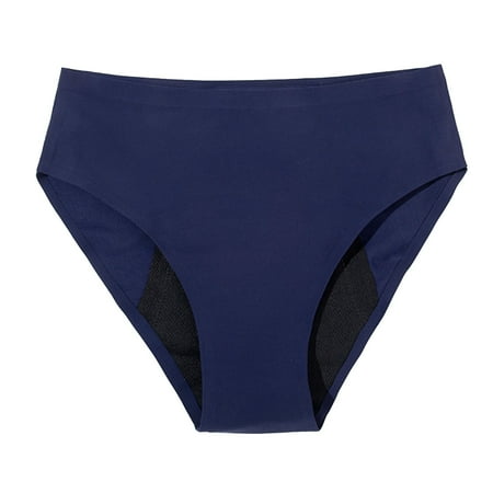 

Baywell Period Underwear for Women Heavy Flow 4 Layer Leakproof Underwear Panties Mid Waist Menstrual Period Panties Postpartum Menstrual Protective Briefs Seamless Ladies Panties Briefs Girls