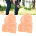 thumbnail image 4 of Yazoeia 1Pair Professional Silicone Knee Brace Compression Support Knee Protection Cap MR318-43062, 4 of 13