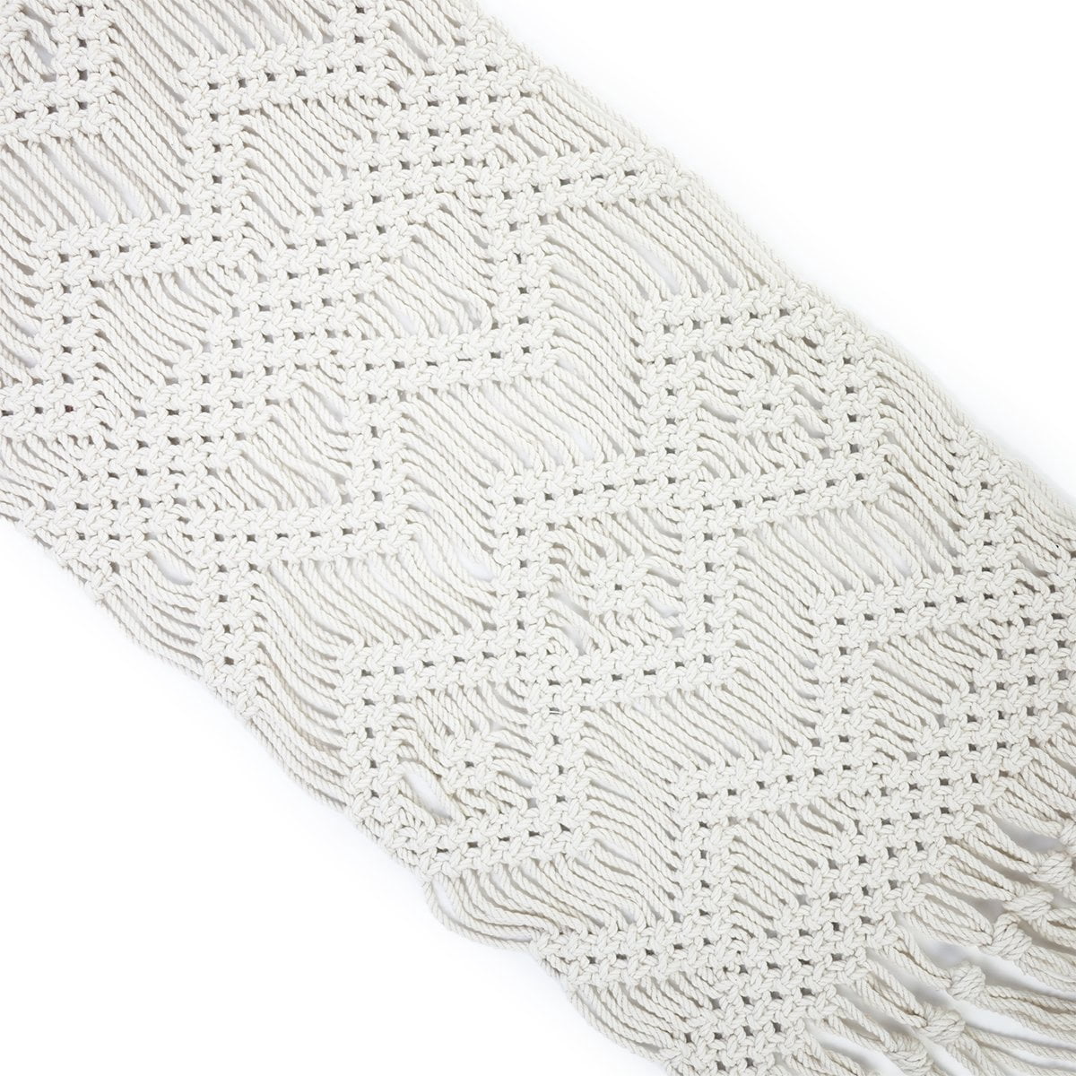 Everything Kitchens Macrame Table Runner