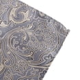 thumbnail image 5 of 1 Hombres Clásico Peiris Patrón Cuadrado Hankie Hanky Wedding Prom Gris Zulema Pañuelos de pañuelos de los hombres de Peiris, 5 of 5