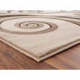 thumbnail image 3 of MDA Rug Imports Orelsi Collection Abstract Area Rug Beige/Brown 2'8" x 11'10" Runner Geometric,Abstract Stain Resistant 12' Runner Indoor,Runner Brown, 3 of 3