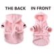 thumbnail image 2 of Albornoz para Perros, Franela Suave De Invierno, Pijamas con Capucha Engrosados, Toalla De Baño para Perros De Secado Rápido Y Absorbente, Ropa De Dormir Suave para Mascotas, Rosa, 2 of 7