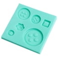 thumbnail image 3 of Molde de botón, molde de silicona DIY, molde de pastel de Fondant para caramelo, Chocolate, herramienta para hornear en la cocina, 3 of 7