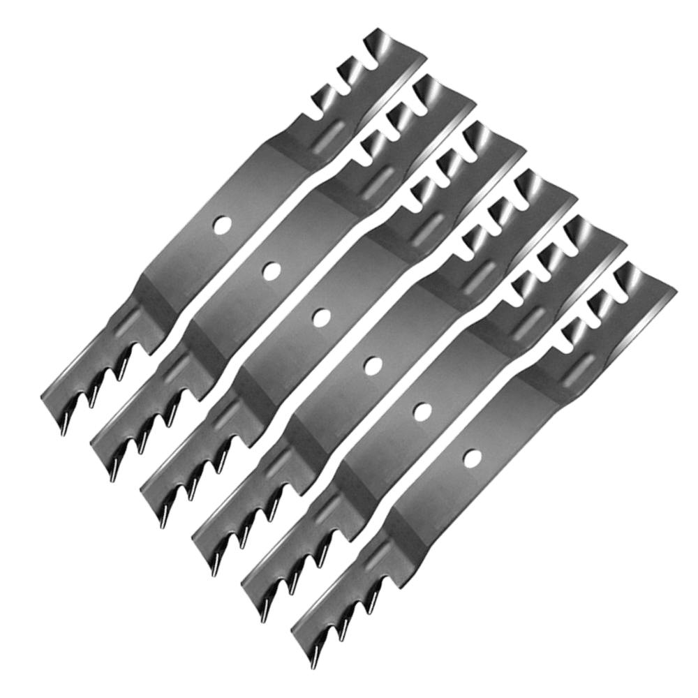6 Pack Mower Blades Replacement for Toro Timecutter Z 50" Deck, Fits Toro Z5000, Compatible with Part Numbers 112-9759, 110-6837-03, 112-9759-03, Universal Fit Lawn Mower Blades Set