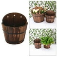 thumbnail image 4 of GROWTH TANK Jardinière en Baril Pot de Fleurs de Jardin Contenant Pot de Fleurs Extérieur Intérieur S S, 4 of 9