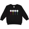 thumbnail image 2 of Inktastic Rainbow Golf Tees Toddler Sweatshirt, 2 of 4