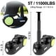 thumbnail image 3 of Gato eléctrico VEVOR hidráulico para coche de 5 toneladas con llave de impacto electrica y luz LED, 3 of 9