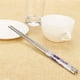 thumbnail image 1 of Weloille 1Pair New Length White Flower Pattern Stainless Steel Chopsticks Teissuly WER202310167751, 1 of 3