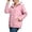 Pink, variant on Unir Casual Snap Front Windbreaker Jacket for Women, Stand Collar, Durable Nylon Everyday Outerwear with Pockets, 1 Piece, S-XXL, Plus Size Friendly