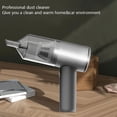 thumbnail image 3 of Limpiador de Teclado Pequeño Portátil, 2 Potencia de Succión Batería de 2500 Mah 75W 3 en 1 Vacío Comimido para El Cabello, 3 of 7